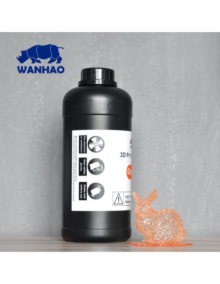 Wanhao 3D-Printer UV Resin - 1000 ml - Naranja