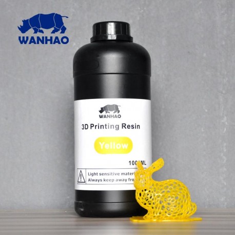 Wanhao 3D-Printer UV Resin - 1000 ml - Amarillo