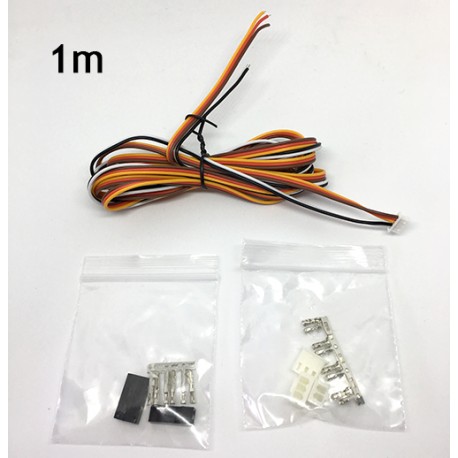 BLTouch extension cables not crimped - 1m
