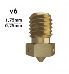v6 Nozzle - 1.75mm x 0.25mm