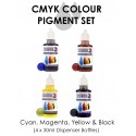 CMYK PIGMENT SET (4 X 30mls)